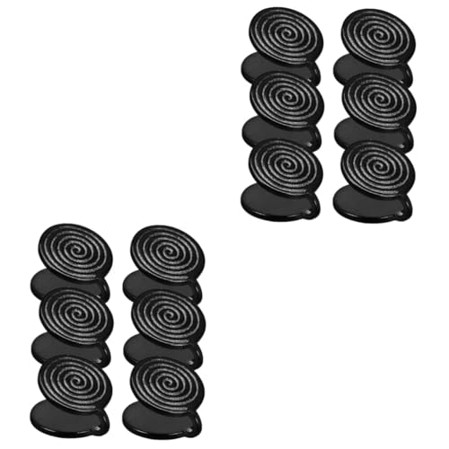 BESPORTBLE 6 Paare Komfortable Clip Ohrringe Damen Spiralförmige Runde Ohrklemme Piercing Ohrclips Langlebiger Schmuck für Alltag und Besondere Anlässe von BESPORTBLE