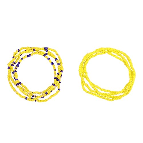 BESPORTBLE 6 Stück Bauchketten Perlen für Damen Handgefertigte Taillenperlen für Strand Party Freizeit Leicht Langlebig für Bikinis Kleider Miniröcke von BESPORTBLE