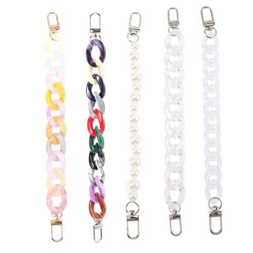 BESPORTBLE 6 Stück Teiliges Kunstperlen Schuhkette Charms Schuhdekoration für Damen Abnehmbar Einfach Anzubringen für Sandalen Freizeitschuhe von BESPORTBLE