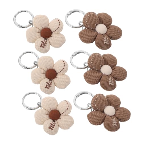 BESPORTBLE 6 Stück Teiliges Reise-hutclip aus Petal-blumendesign Vielseitiger Clip für Kappen Schlüssel und Taschen Leichter Organizer für Handtaschen und Gepäck Unterwegs von BESPORTBLE