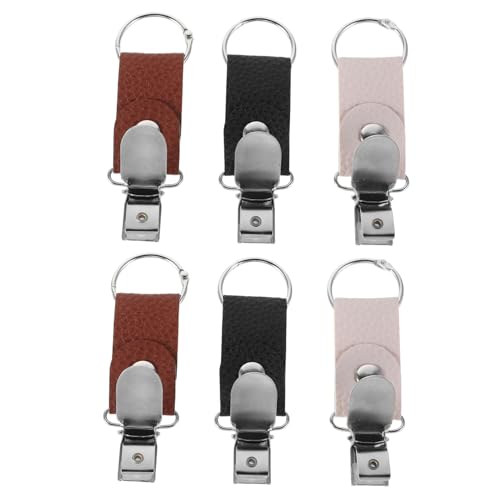 BESPORTBLE 6 Stück Tragbarer PU Hutclip für Handtaschen und Rucksäcke Winddichter und Praktischer Kappenhalter für Outdoor Aktivitäten BESPORTBLE 6 Stück Tragbarer PU Hutclip für Handtaschen und Rucksäcke Winddichter und Praktischer Kappenhalter für Outdoor Aktivitäten von BESPORTBLE