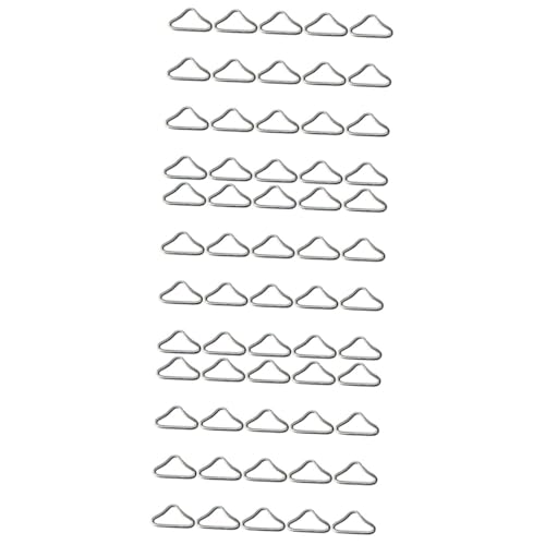 BESPORTBLE Zubehör Für 66 Stück Gurtband Tragbar Hoch V-Förmig Für Den Außenbereich Mit Zubehör Vielseitig Einsetzbar Für Federringe Verbinder Schnalle V-Ringe Aus Stahl Ring Austauschbar von BESPORTBLE