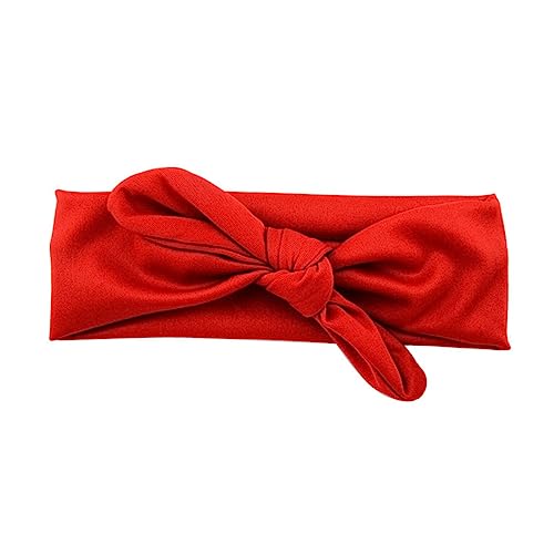 BESPORTBLE 6stücke Niedliche Elastische Haarbänder Mit Schleife Für Junge Mädchen Unisex Kopfbedeckung Für Mädchen Und Jungen Vielseitige Haaraccessoires Weiß Orange Rot Gelb Und von BESPORTBLE