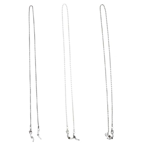 BESPORTBLE 6stücke Sonnenbrillenkordel Aus Metall Dekoratives Brillenband Anti-verloren Schnur Für Brille Stilvolle Brillen-kette von BESPORTBLE