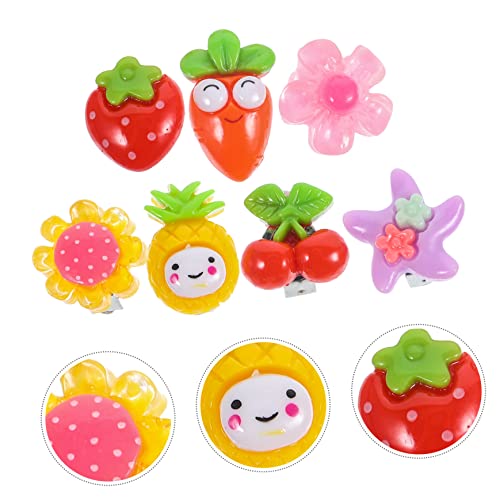 BESPORTBLE 7 Paare Niedliche Blumen Ohrclips für Mädchen Schmerzfreie nicht Durchbohrte Ohrschmuck Vielseitige Ohrdekoration für Bequem und Langlebig Geschenkidee von BESPORTBLE
