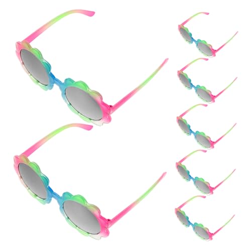 BESPORTBLE 7 Stück Teiliges Sonnenbrillen mit UV schutz Verspielte Sonnenblumen designs Leichte und Bequeme Mädchen Jungen Party Sonnenbrillen Bunte Cartoon Brillen für Outdoor Spaß BESPORTBLE 7 Stück Teiliges Sonnenbrillen mit UV schutz Verspielte Sonnenblumen designs Leichte und Bequeme Mädchen Jungen Party Sonnenbrillen Bunte Cartoon Brillen für Outdoor Spaß von BESPORTBLE