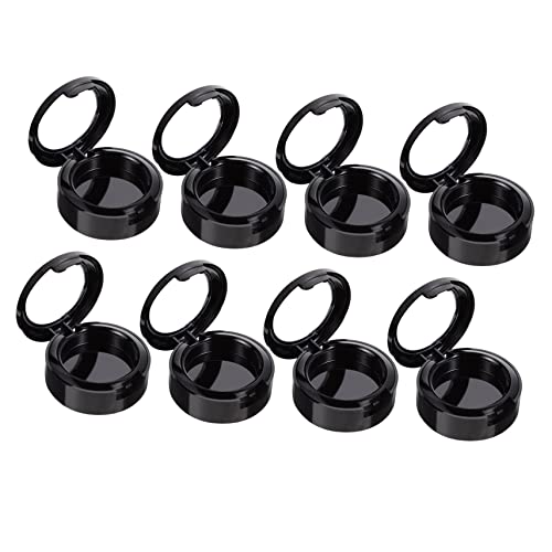 BESPORTBLE 8 Stück Leere Make-up-Behälter Für Lidschatten – Runde 26 Mm Lidschattenkästen Ideal Zum Aufbewahren Und Organisieren Von Kosmetik – Praktisches Schminktablett Für von BESPORTBLE
