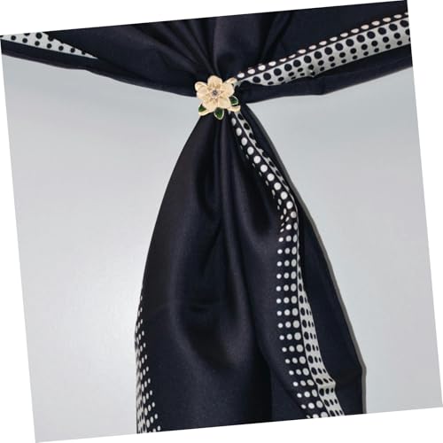 BESPORTBLE 8 Stück Schalknopf Schalhalter-Clip Schalbrosche Pin Brosche-Schal-Verschluss Schalhalternadel Frauen Schal Clips dekorative Schalringe Clipschnalle Legierung von BESPORTBLE