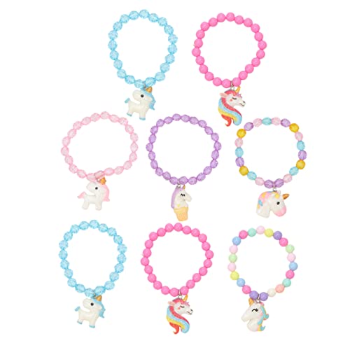 BESPORTBLE 8Stücke Einhorn Armbänder Süßen Farben Acrylperlen Kinderarmband Für Kleinkinder Und Kreative Bastelprojekte BESPORTBLE 8Stücke Einhorn Armbänder Süßen Farben Acrylperlen Kinderarmband Für Kleinkinder Und Kreative Bastelprojekte von BESPORTBLE