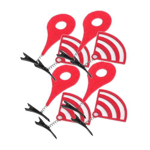 BESPORTBLE 8stücke Party-haarspangen Haarschmuck Für Mädchen Kopfschmuck Styling-tools Haarspangen Für Mädchen Haarspange von BESPORTBLE