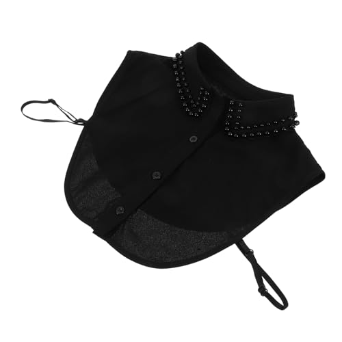 BESPORTBLE Abnehmbarer Damenkragen mit Schmuckperlen Elegantes Dekorationszubehör für Blusen Pullover und Formelle Outfits Leicht und Komfortabel für von BESPORTBLE