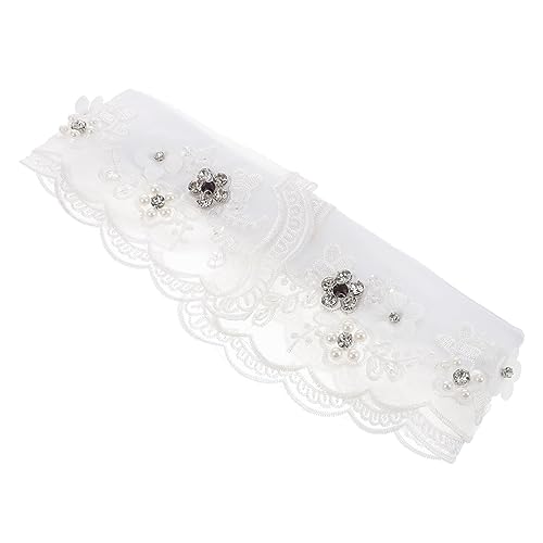 BESPORTBLE Fake Kragen Mit Strass-blume Für Damen Abnehmbarer Falscher Kragen Aus Spitze Modisches Kleidungs-zubehör von BESPORTBLE