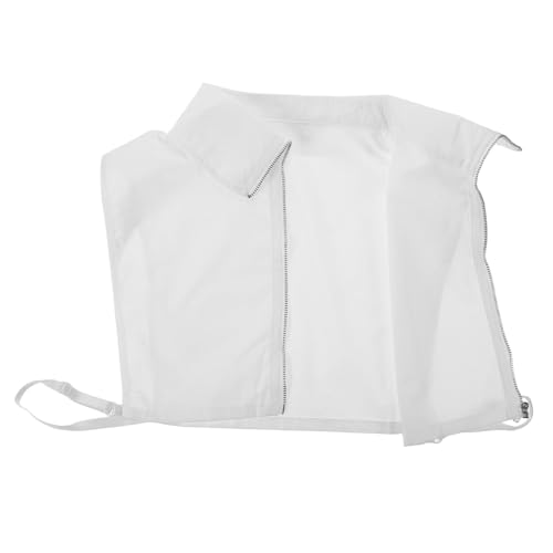 BESPORTBLE Abnehmbarer Weißer Kragen Für Damen, Fake-pullover-kragenverlängerung, Stilvolles Und Vielseitiges Accessoire Für Blusen, Kleider Und Pullover von BESPORTBLE
