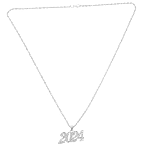 BESPORTBLE Abschluss saison Halskette - Abschluss Halskette - Mode Schmuck - Schmuckanhänger Grad Halskette Abschlussgeschenke 2024 Abschlusssaison Abschlussketten Zinklegierung Silver BESPORTBLE Abschluss saison Halskette - Abschluss Halskette - Mode Schmuck - Schmuckanhänger Grad Halskette Abschlussgeschenke 2024 Abschlusssaison Abschlussketten Zinklegierung Silver von BESPORTBLE