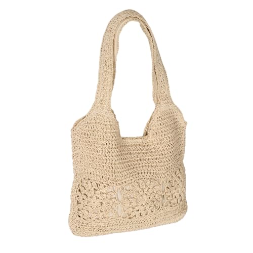 BESPORTBLE Accessoires Handtaschen Unterarmtasche Urlaub Sommertasche Reisezubehör Schulter Picknick Niedliche Outdoortasche Reise Für Urlaub Geldbörsen Hohl Dekorative Strandtaschen von BESPORTBLE