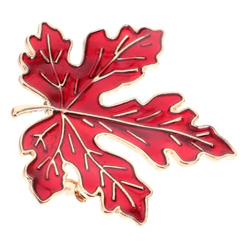 BESPORTBLE Retro Französische Herbst-brosche Aus Legierung Für Damen Widerstandsfähige Anstecknadel Mit Ahornblattersymbol Für Kleider Schals Und Passende Anlässe Perfektes Zu von BESPORTBLE