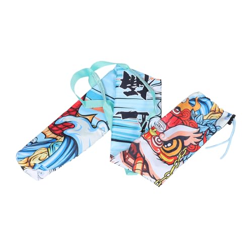 BESPORTBLE Angelrutentasche: Tragbare Aufbewahrungstasche Für Angelruten Mit Zweilagigem Design – Verdickter, Weicher Stangenhalter – Angelgeräte-Organizer Mit Großer Kapazität von BESPORTBLE