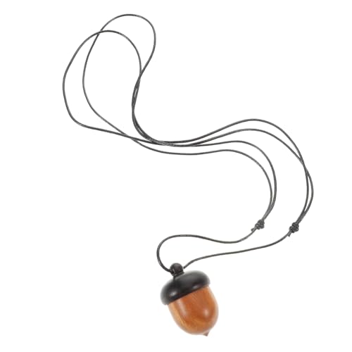 BESPORTBLE Holz Eichel Anhänger Für Auto Schlüsselanhänger Diy Handyanhänger Hartholz Eichel Anhänger Für Halsketten Mit Komplizierten Details von BESPORTBLE