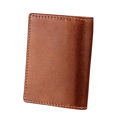 BESPORTBLE Antimagnetische Lederbrieftasche Für Herren RFID Schutz Funktionelles Münzfach Kompakte Geldbörse Mit Kartenfächern Für Kreditkarten Und Ausweise Langlebiges Design von BESPORTBLE