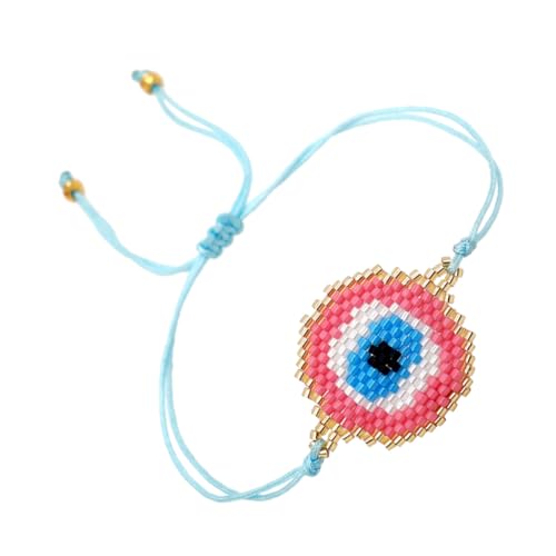 BESPORTBLE Armband mit blauen Augen Amulett-Handgelenkkette Handgelenksgurt Einstellbarer Armreifen Amulett Armreif Amulett Armband stapelbarer Armreif Perlen BESPORTBLE Armband mit blauen Augen Amulett-Handgelenkkette Handgelenksgurt Einstellbarer Armreifen Amulett Armreif Amulett Armband stapelbarer Armreif Perlen von BESPORTBLE