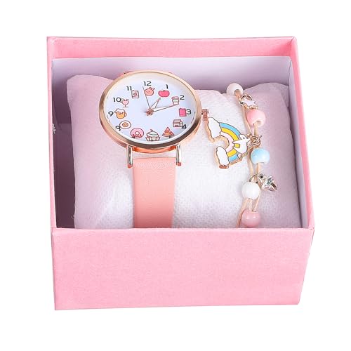 BESPORTBLE Armbanduhr mit Cartoon Modischem Armband für Bezauberndem Armband Zeitlernen Farbvarianten für Jahren von BESPORTBLE