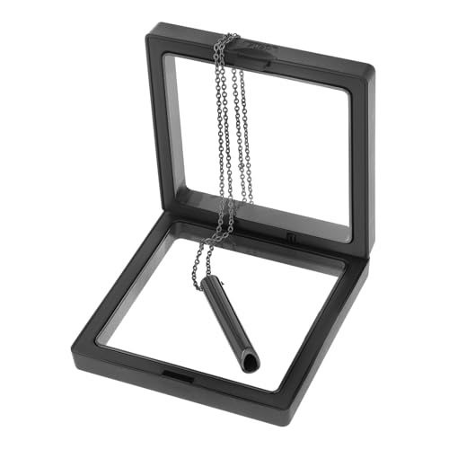 BESPORTBLE Atemübung Halskette mit Tragbarem Metallpfeifen Anhänger Mindfulness für Frauen Leichtes Titanium Design Geschenkbox Vielseitig für Alltag und Meditation BESPORTBLE Atemübung Halskette mit Tragbarem Metallpfeifen Anhänger Mindfulness für Frauen Leichtes Titanium Design Geschenkbox Vielseitig für Alltag und Meditation von BESPORTBLE