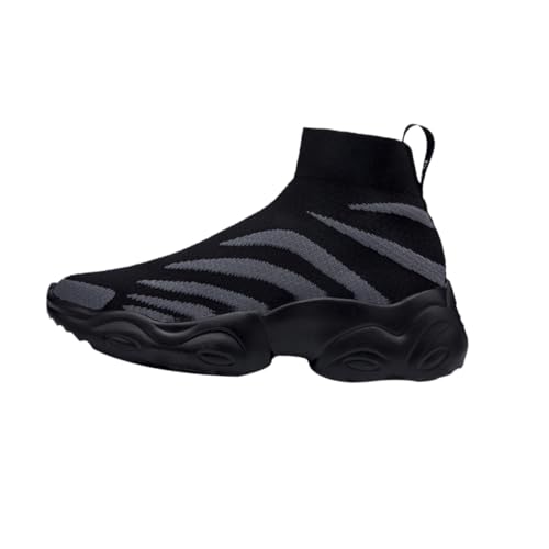BESPORTBLE Atmungsaktive Herren Sneaker Sportschuhe Hochschnitt rutschfest mit Stoßdämpfender Sohle Leichte Textile Freizeitschuhe für Herbst Winter Alltag und Reisen von BESPORTBLE