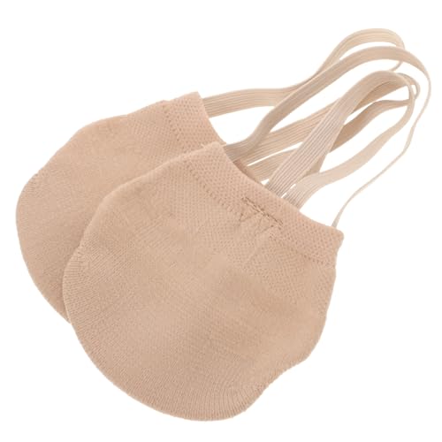 BESPORTBLE Atmungsaktive Kunstturn Halbschuhe mit Riemen rutschfest Komfortable Fußschutz Sohlen für Damen und Mädchen Geeignet für Ballett Training und Alltag von BESPORTBLE