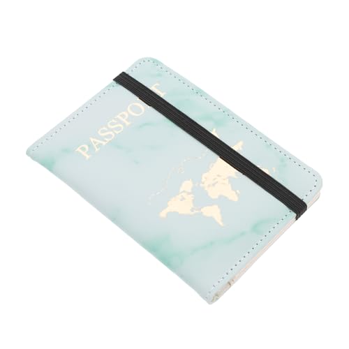 BESPORTBLE Dokumententasche Reiseunterlagen Aus Pu- Reisepasshülle Mit Kartenetui Reisepass-Organizer Seil Reisepasstasche Für Bankkarten Und Ausweise von BESPORTBLE