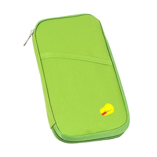 BESPORTBLE Ausweishülle Aus Segeltuch Dokumentenhalter Reisegeldbeutel Für Männer Und Frauen Kompakte Größe S von BESPORTBLE