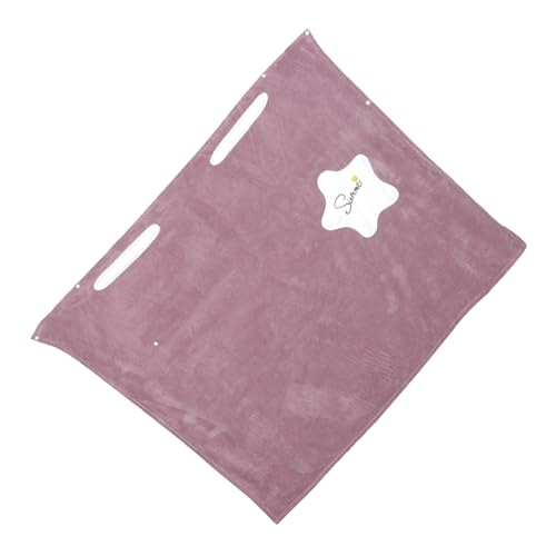 BESPORTBLE Bademantel Für Damen Ärmellos Violett Schnell Trocknend Mit Tasche Für Handys Saugfähiges Badetuch Nachthemd Für Frauen von BESPORTBLE