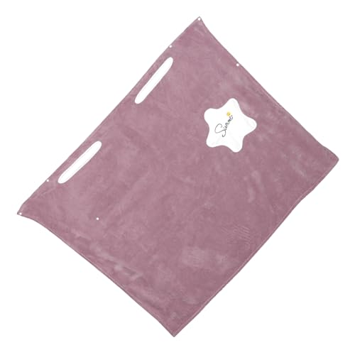 BESPORTBLE Bademantel Für Damen Violett Mit Schulterfreiem Design Ärmellos Langer Stil Schnell Trocknend Mit Tasche Für Handy von BESPORTBLE