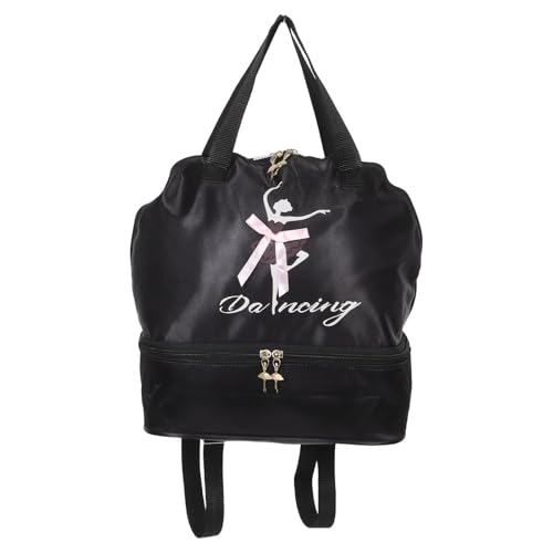 BESPORTBLE Ballett-Tanztasche – süßer und funktionaler Rucksack mit Reißverschluss und Mehreren Taschen für Mädchen und Kinder – Büchertasche, Tanztasche für Kleinkinder von BESPORTBLE
