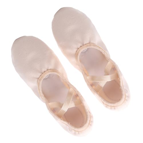 BESPORTBLE Ballettschuhe und Erwachsene rutschfeste Tanzschuhe mit Elastischem Sanft Flexible Sohle Geeignet für Yoga Ballett Modern Dance von BESPORTBLE