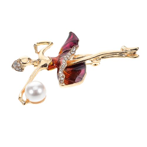 BESPORTBLE Ballettmädchen Brosche Strass Anstecker Für Frauen Entzückendes Design Aus Zinklegierung Langlebig Und Vielseitig Für Tanzaufführungen Wettbewerbe Und Alltag Für BESPORTBLE Ballettmädchen Brosche Strass Anstecker Für Frauen Entzückendes Design Aus Zinklegierung Langlebig Und Vielseitig Für Tanzaufführungen Wettbewerbe Und Alltag Für von BESPORTBLE