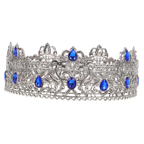 BESPORTBLE Königliche Gothic Krone Barock Stirnband Für Hochzeit Geburtstag Party Mit Verzierung Für Männer von BESPORTBLE
