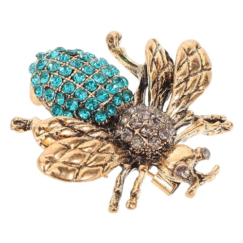 BESPORTBLE Bienenbrosche Vintage Stil Retro Anstecknadel Damen Schmuck für Kleidung Schal Hut und Tasche Kleine Leichte Modebrosche für Party Business und Festliche Anlässe von BESPORTBLE