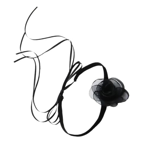 BESPORTBLE Blüten Choker Halskette Damen Sommer Blumen Schmuck Leichtes Stoffband Verstellbar Für Alltag Party Ball Prom BESPORTBLE Blüten Choker Halskette Damen Sommer Blumen Schmuck Leichtes Stoffband Verstellbar Für Alltag Party Ball Prom von BESPORTBLE