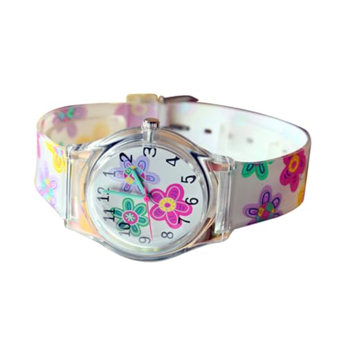 BESPORTBLE Blume wasserdichte Uhr Mädchen Zierliche Uhr Kinderuhren Cartoon Armbanduhr von BESPORTBLE