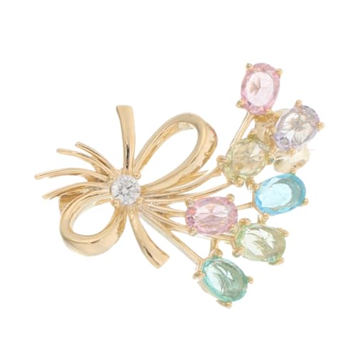 BESPORTBLE Blumenbrosche mit Zirkonia Broschennadel für Damen Modisches Hochzeitsaccessoire Stilvolle Anstecknadel für Kleider Anzüge Einzigartiges Design BESPORTBLE Blumenbrosche mit Zirkonia Broschennadel für Damen Modisches Hochzeitsaccessoire Stilvolle Anstecknadel für Kleider Anzüge Einzigartiges Design von BESPORTBLE
