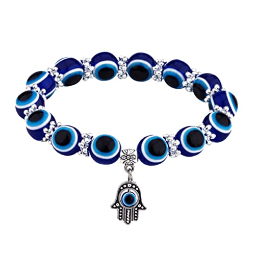 BESPORTBLE Böses Auge Armband für Frauen Männer Verstellbare Perlenarmkette Modisches Perfektes für Freunde Familie Einzigartiger von BESPORTBLE