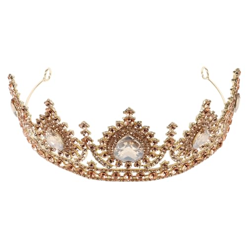 BESPORTBLE Hochzeit Stirnband Strass Kopfschmuck Braut Tiara Glanz Design Stirnband Für Frauen Mädchen Hochzeit Geburtstag Party von BESPORTBLE