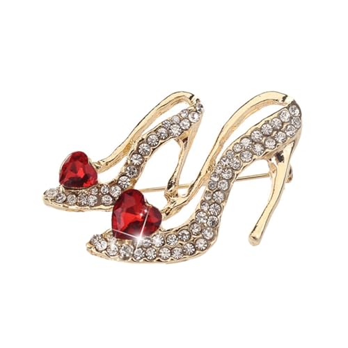 BESPORTBLE Brosche Corsage hochzeitsdeko legierte Brustnadel dekorative Strassbrosche tragbare Strassbrosche weibliche Versorgung zarte Strassbrosche Frauen-Accessoire Legierung Golden von BESPORTBLE