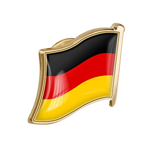 BESPORTBLE Brosche Mit Kristallabzeichen Anstecknadel Aus Metall Anzug Schmuck Deutschland Anstecknadel Für Rucksäcke Deutscher Pin Anstecknadel Für Männer Pin Flag Suit Eisen von BESPORTBLE
