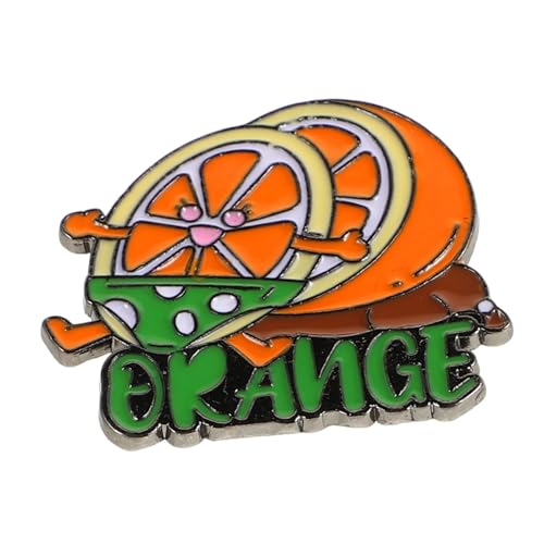 BESPORTBLE Brosche Zubehör Dekorativ Orangefarbene Anstecknadel Fruchtstifte Obst Emaille-pin-abzeichen Rucksack Anstecknadel Aus Emaille Süße Anstecknadeln Mit Früchten Rot Legierung von BESPORTBLE