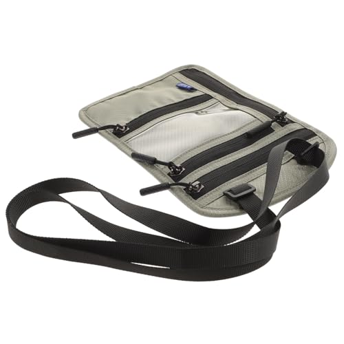 BESPORTBLE Brustbeutel Reisebrieftasche Für Herren Damen Mit Kartenhalter Zum Aufhängen Am Hals Als Reisepasshülle Und Reisebrieftasche Für Unterwegs Mit Stauraum Für Pässe von BESPORTBLE