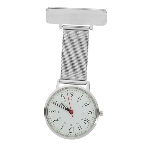 BESPORTBLE Brustdiagramm des Arztes Pflege Clip Taschenuhr schrubben betrachten Medizinisches Zubehör Krankenschwesteruhr Brosche Rucksackuhr Ansteckuhr Bling Uhr Reversuhr Metall Silver BESPORTBLE Brustdiagramm des Arztes Pflege Clip Taschenuhr schrubben betrachten Medizinisches Zubehör Krankenschwesteruhr Brosche Rucksackuhr Ansteckuhr Bling Uhr Reversuhr Metall Silver von BESPORTBLE