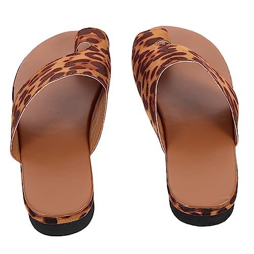 BESPORTBLE Bunion Sandalen Damen Sommer Atmungsaktiv Keilabsatz Sandalen Leichte Rutschfeste Strandschuhe Große Bequeme Sommerschuhe von BESPORTBLE