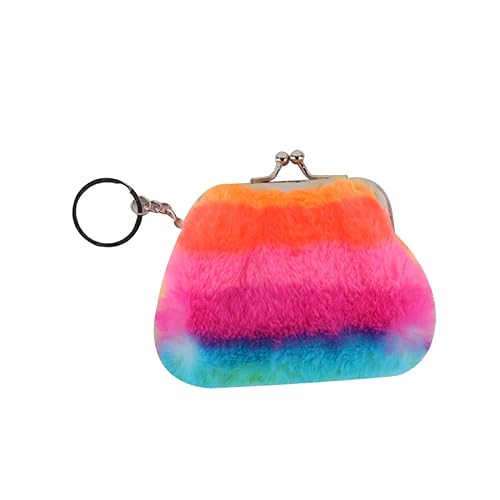 BESPORTBLE Plüsch-geldbörse Mit Münztasche Kleine Geldbörse Wechseltasche Für Mädchen Und Damen Leicht Und Tragbar Für Alltag Reisen Und Business von BESPORTBLE