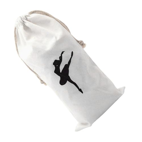 BESPORTBLE Canvas Ballettschuh Tasche mit Kordelzug Strapazierfähige Aufbewahrung für Tanzschuhe Wasserdichtes Design für Mädchen und Tänzerinnen Ballettzubehör BESPORTBLE Canvas Ballettschuh Tasche mit Kordelzug Strapazierfähige Aufbewahrung für Tanzschuhe Wasserdichtes Design für Mädchen und Tänzerinnen Ballettzubehör von BESPORTBLE
